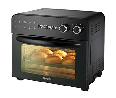 Unold 68895 Oven-Fryer Diamant - Ofen 23L, 1.700W 3 Garebenen, 8 Automatikprogrammen, 6 Edelstahl-Heizelemente, 40°C-230°C, LED-Display im Sale